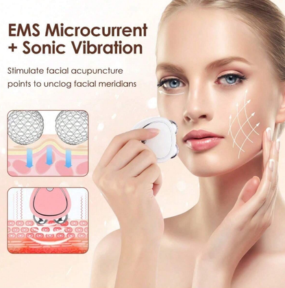 Masajeador Facial Con Microcorriente