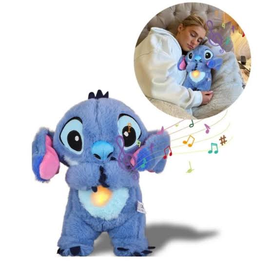 Peluche Respiratorio de Stitch - El Compañero Perfecto para la Relajación y el Sueño